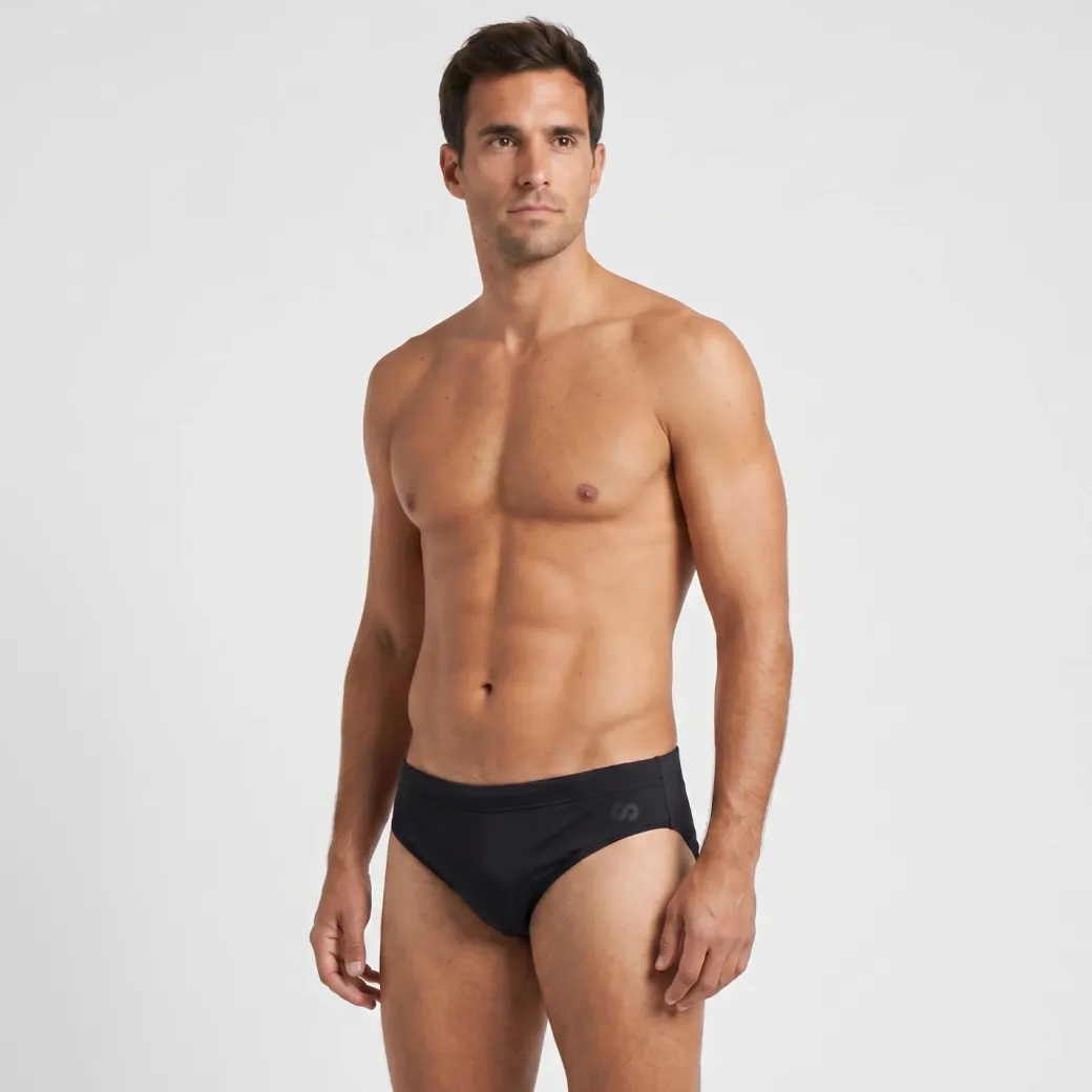 Badeslip Herren aus recyceltem Polyamid