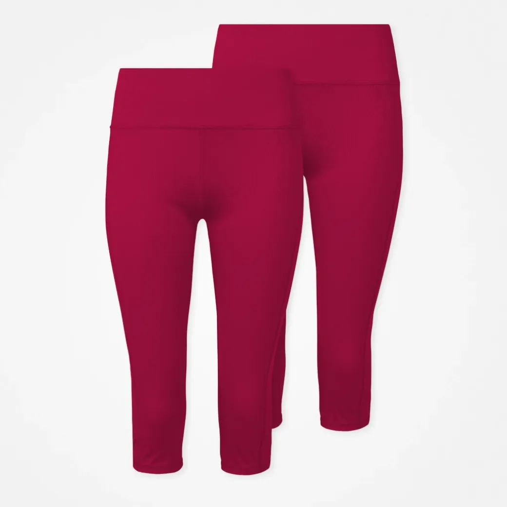 Capri Leggings aus recyceltem Polyester