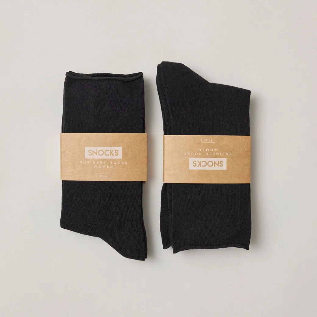Klassische Damen Socken aus Bio-Baumwolle