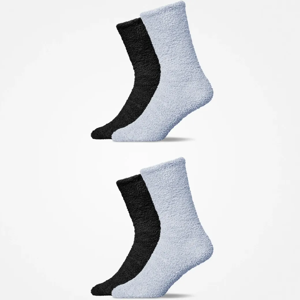 Kuschelsocken aus recyceltem Polyester