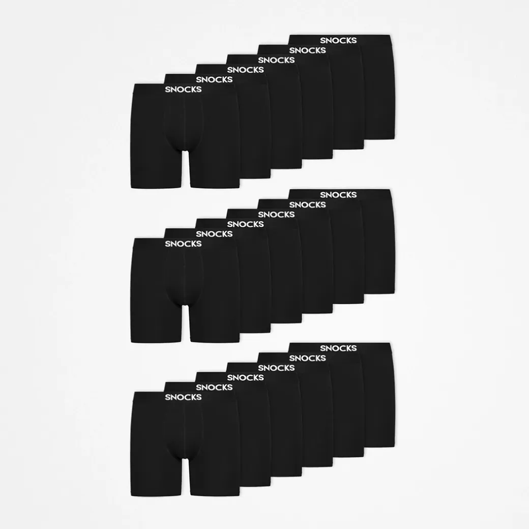 Lange Boxershorts aus Bio-Baumwolle