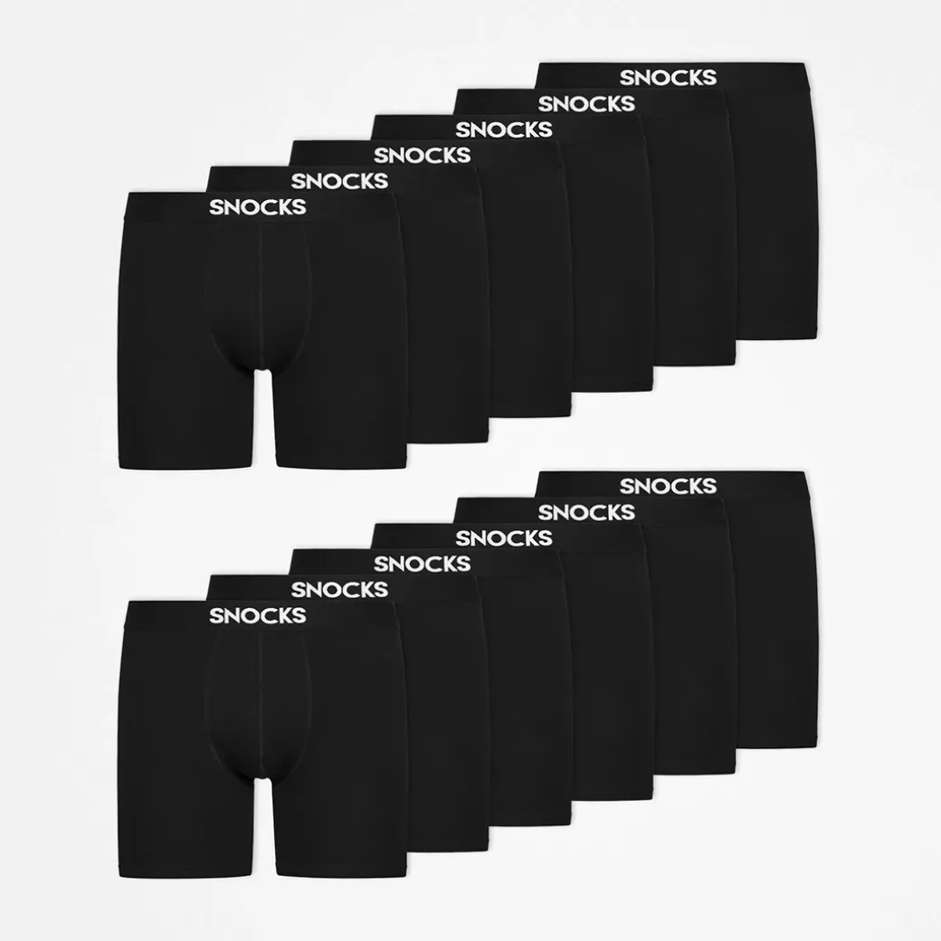 Lange Boxershorts aus Bio-Baumwolle
