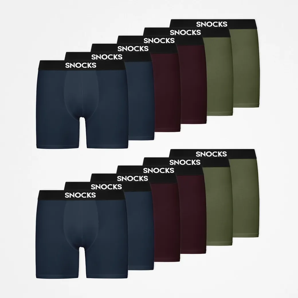 Lange Boxershorts aus Bio-Baumwolle