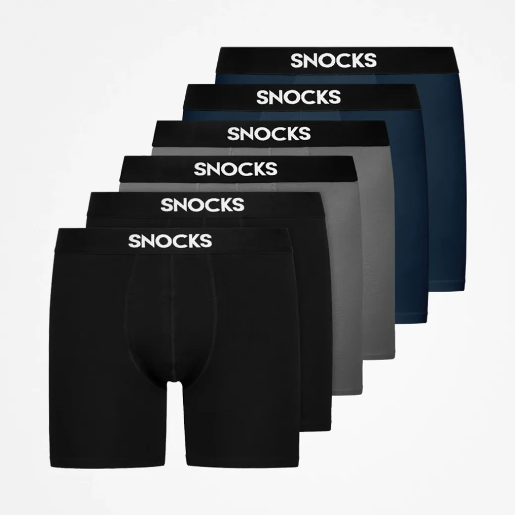 Lange Boxershorts aus Bio-Baumwolle