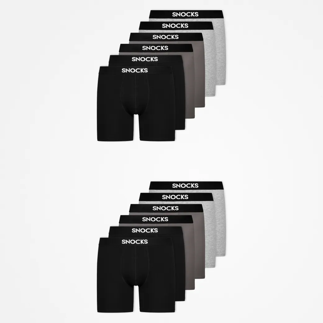 Lange Boxershorts aus Bio-Baumwolle