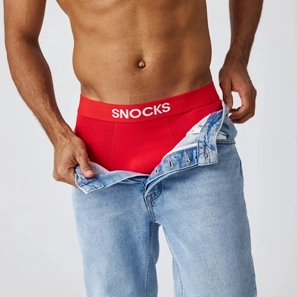 Lange Boxershorts aus Bio-Baumwolle