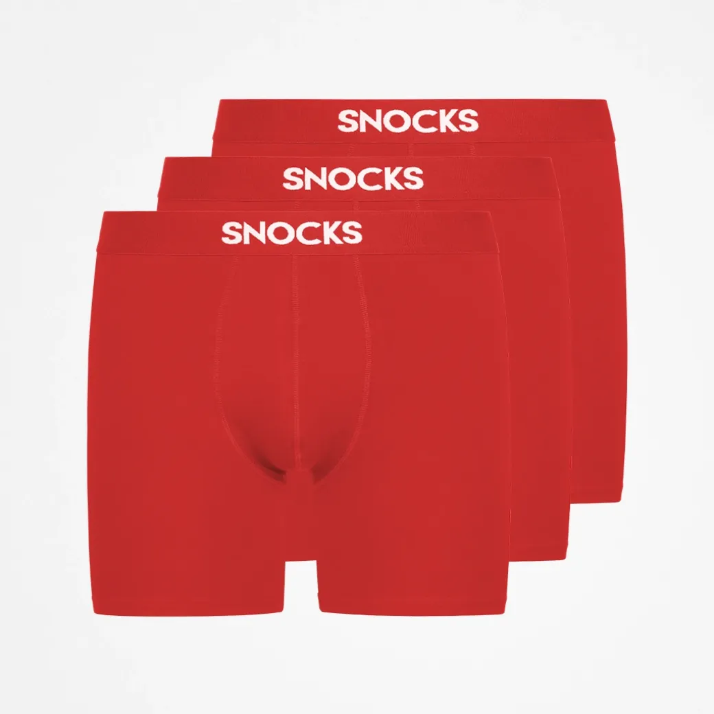 Lange Boxershorts aus Bio-Baumwolle