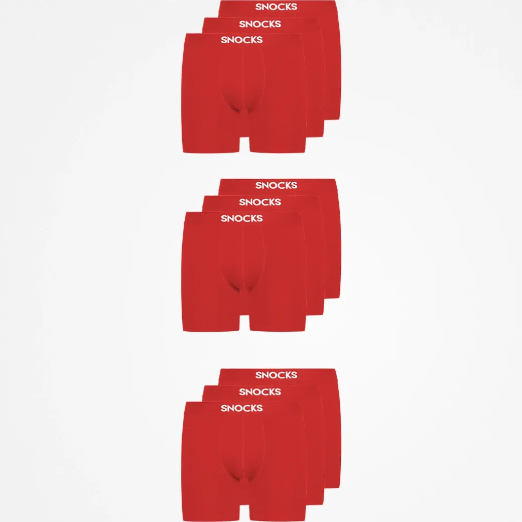 Lange Boxershorts aus Bio-Baumwolle