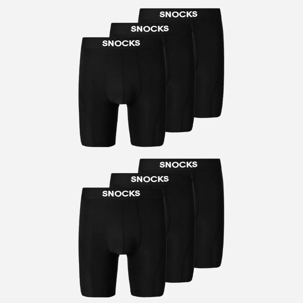 Lange Sport Boxershorts aus recyceltem Polyamide