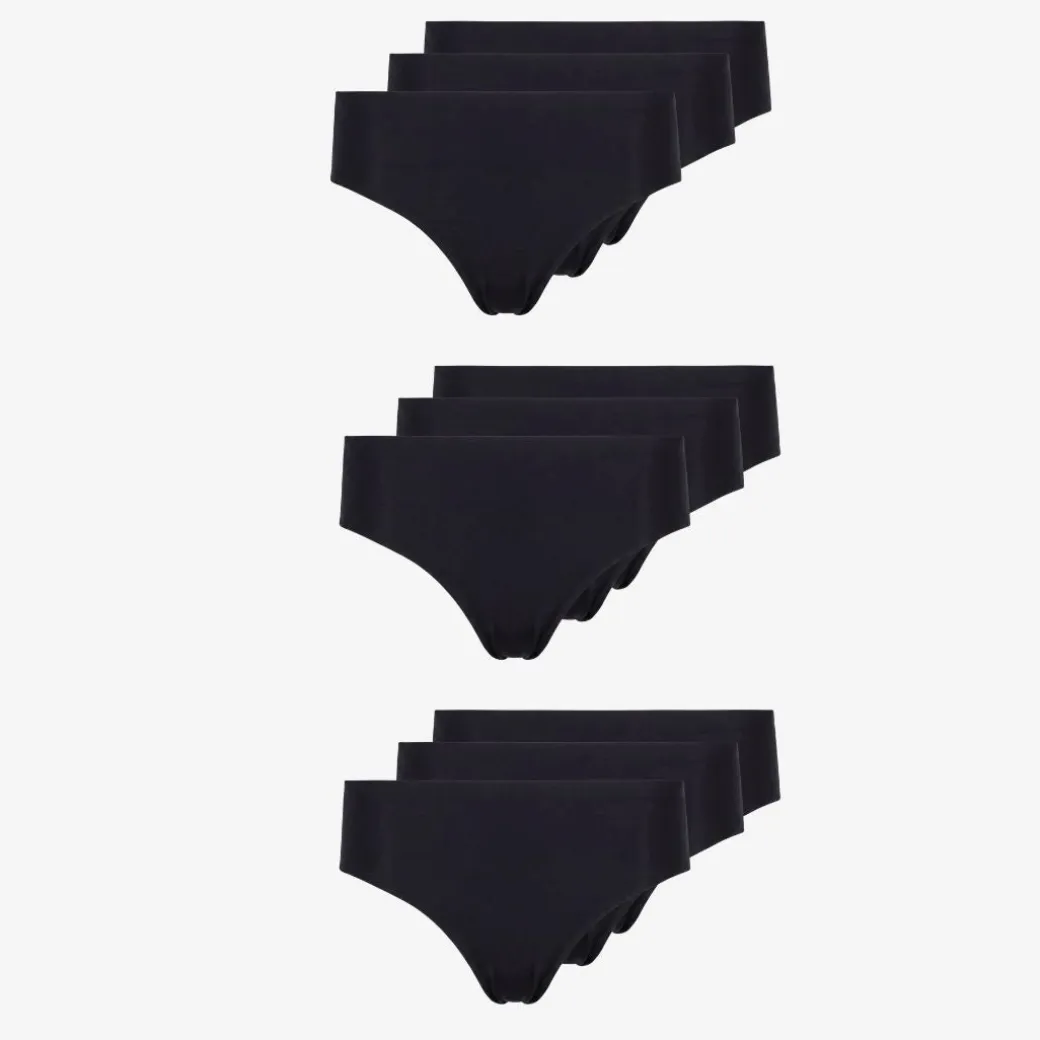 Microfiber High Waist Seamless Tanga aus recyceltem Polyamid
