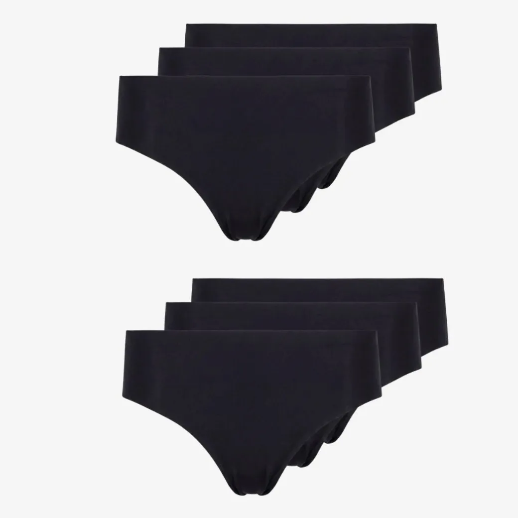 Microfiber High Waist Seamless Tanga aus recyceltem Polyamid