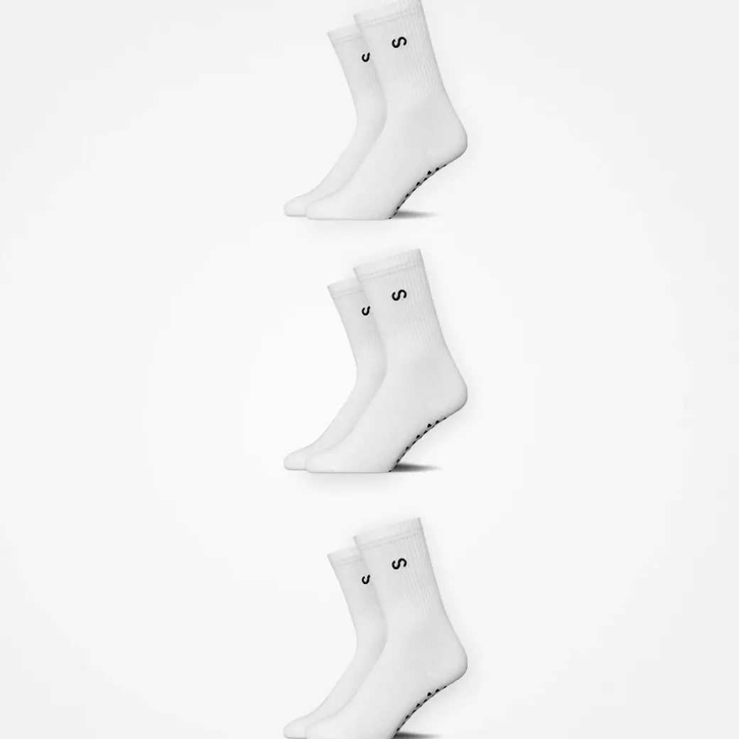 Pilates Socken aus recyceltem Polyester