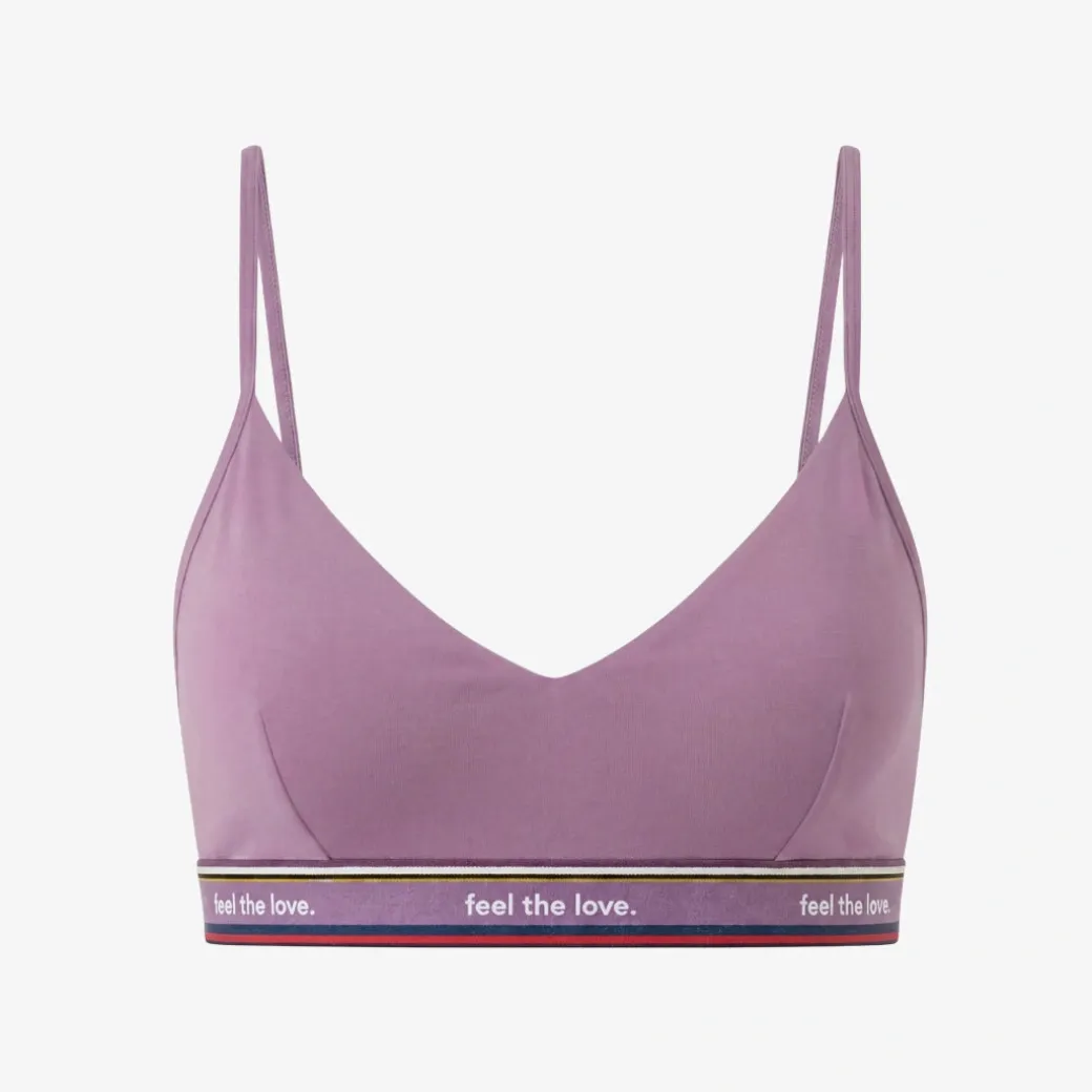 Retro Soft-BH Pride aus Bio-Baumwolle