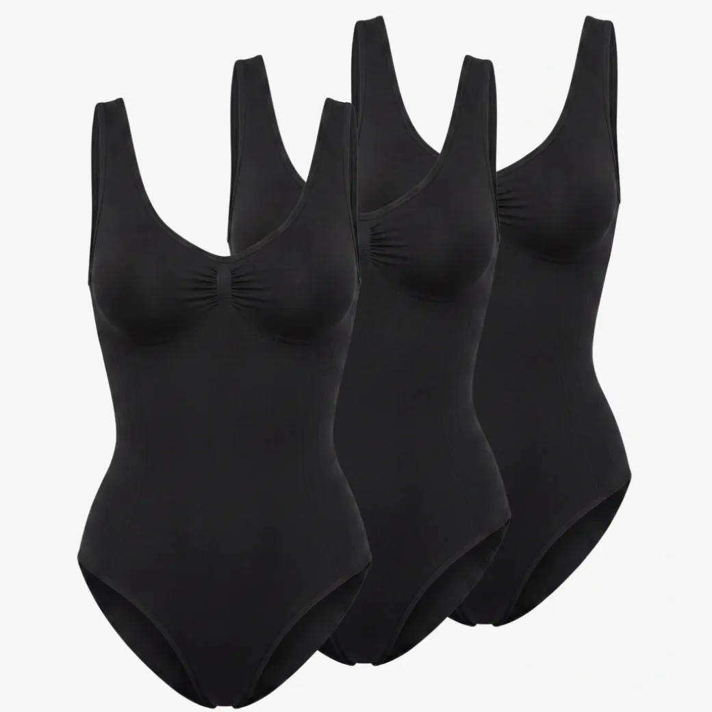Shaping Body mit breiten Trägern