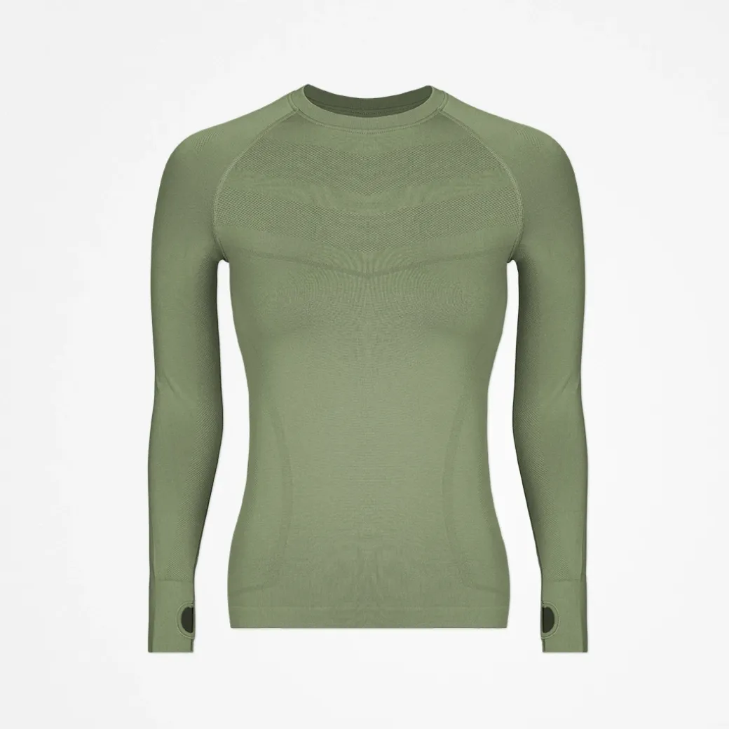 Sportshirt langarm Damen