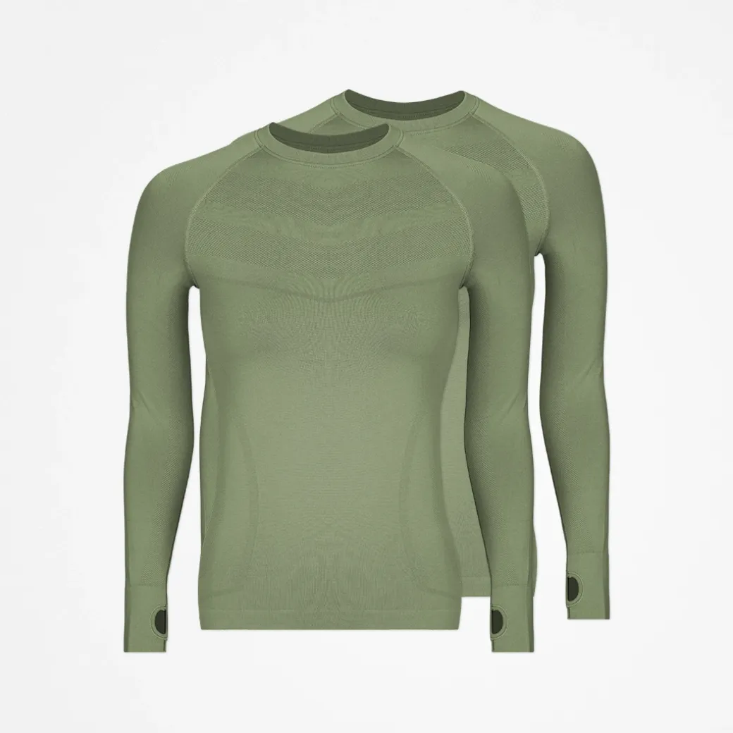 Sportshirt langarm Damen