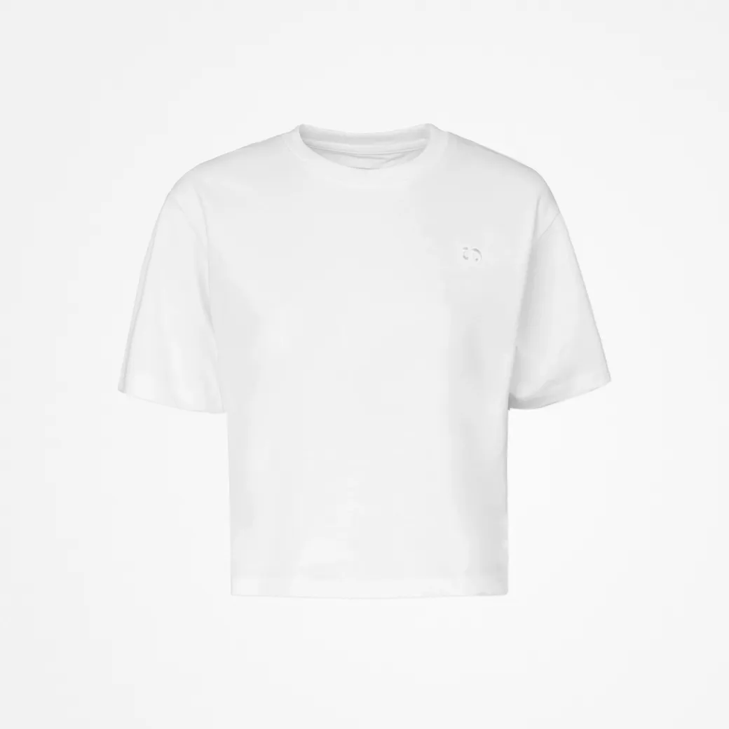 T-Shirt Cropped Damen aus Bio-Baumwolle