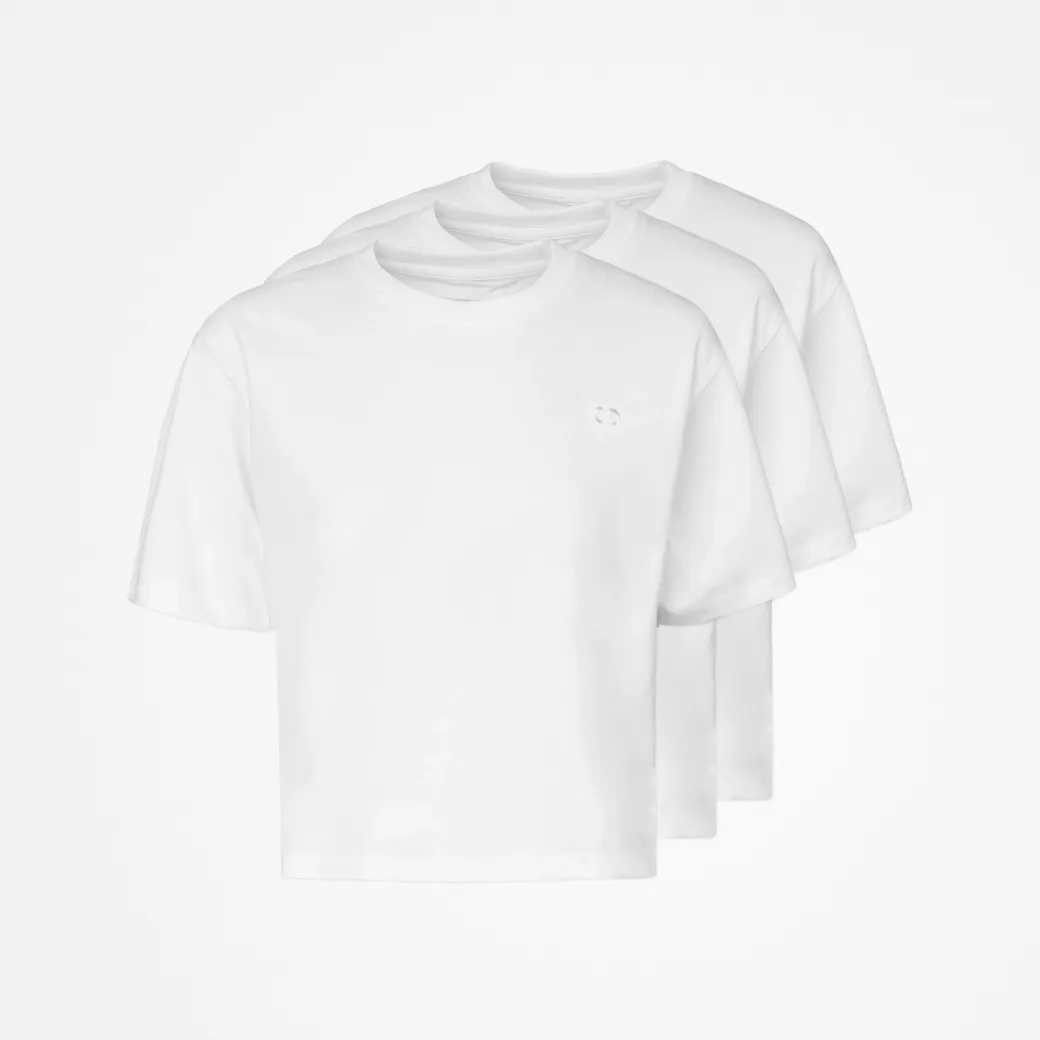T-Shirt Cropped Damen aus Bio-Baumwolle