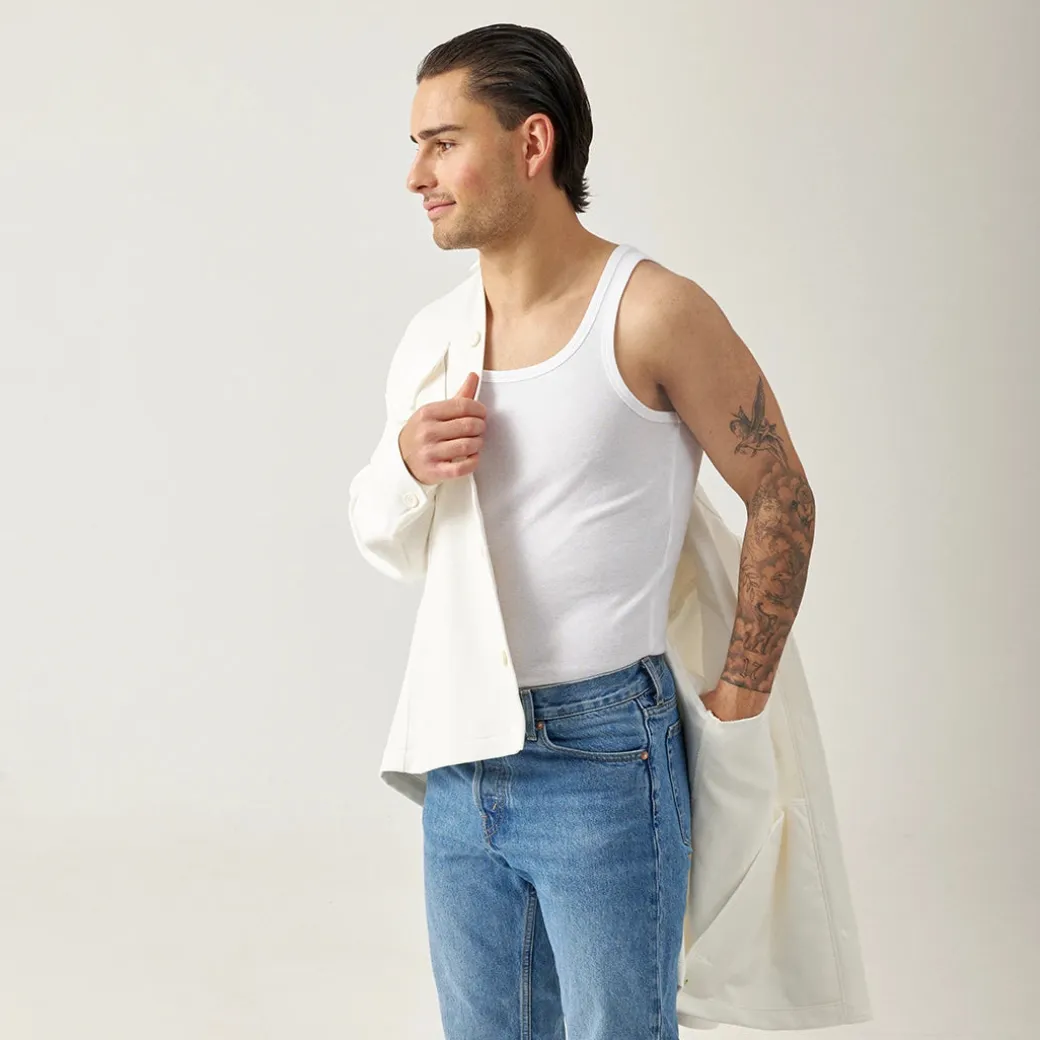 Unterhemd Tank Top Herren aus Bio-Baumwolle